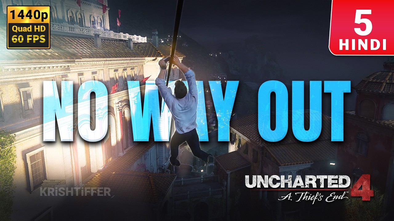 HE MET HIS MATCH! The Nadine Ross Fight | Uncharted 4 PC Part 5 (Hindi Walkthrough)