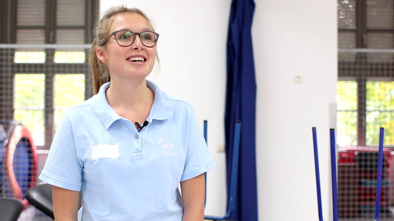 UKM-Karriere-Vlog: Ausbildung zum Physiotherapeuten