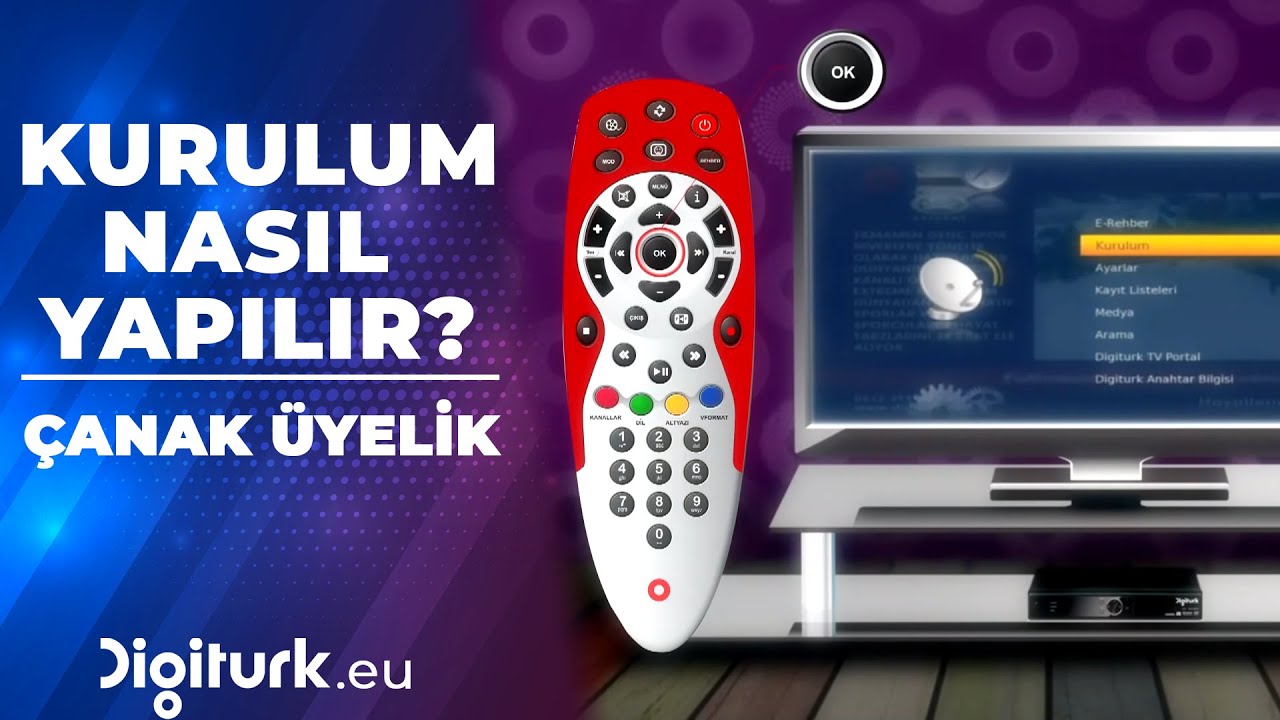 Kolay Kurulum Nasıl Yapılır - &Ccedil;anak &Uuml;yelik - Digiturk Euro Yardım Merkezi