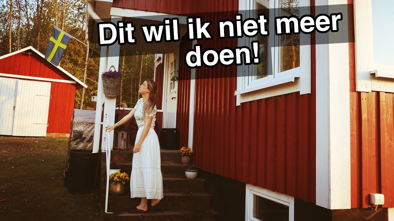 Wonen in Zweden Vlog 52, 2023 - Verspilde energie  - Linda Meijers