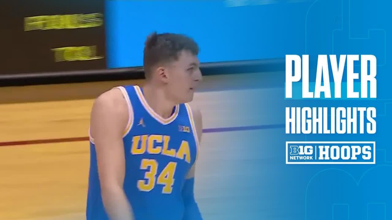 Tyler Bilodeau Highlights vs. Indiana | UCLA Basketball | 02/14/2025