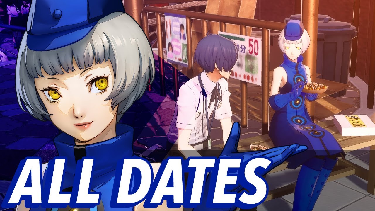 All Elizabeth Dates in Persona 3 Reload!