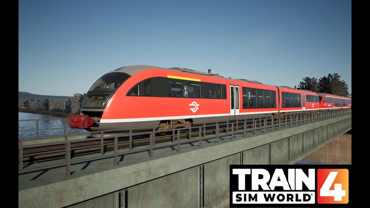 Train Sim World 4 | A rég-várt funkció és Máv Start Desiro Aschaffenburg-Miltenberg