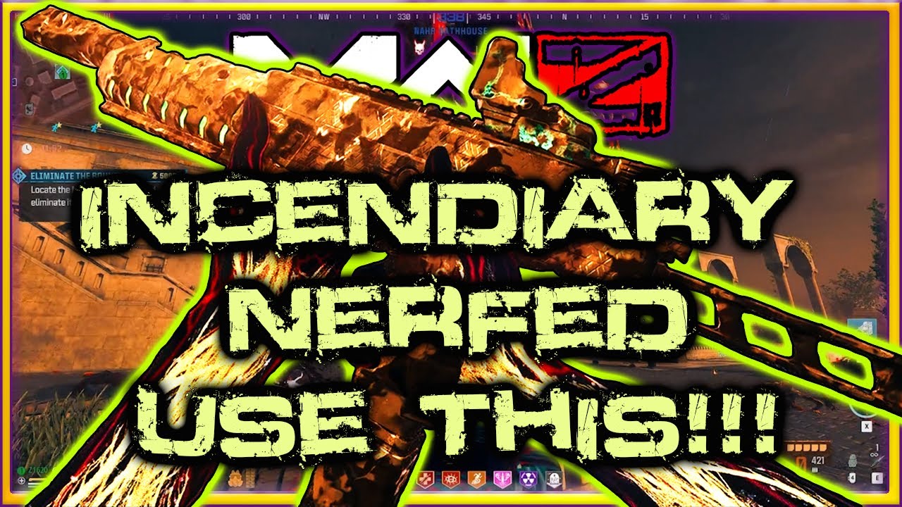 MW3 Zombies Season 4 INCENDIARY ROUNDS NERFED THAT'S OK I GOT YOU!! (MELTS TIER 3) #mw3  #mw3zombies