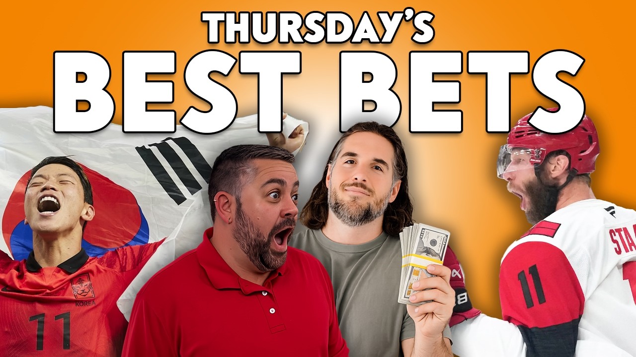 Sports Betting Picks Today 🔥 NBA Finals, World Cup, NHL Finals & MLB