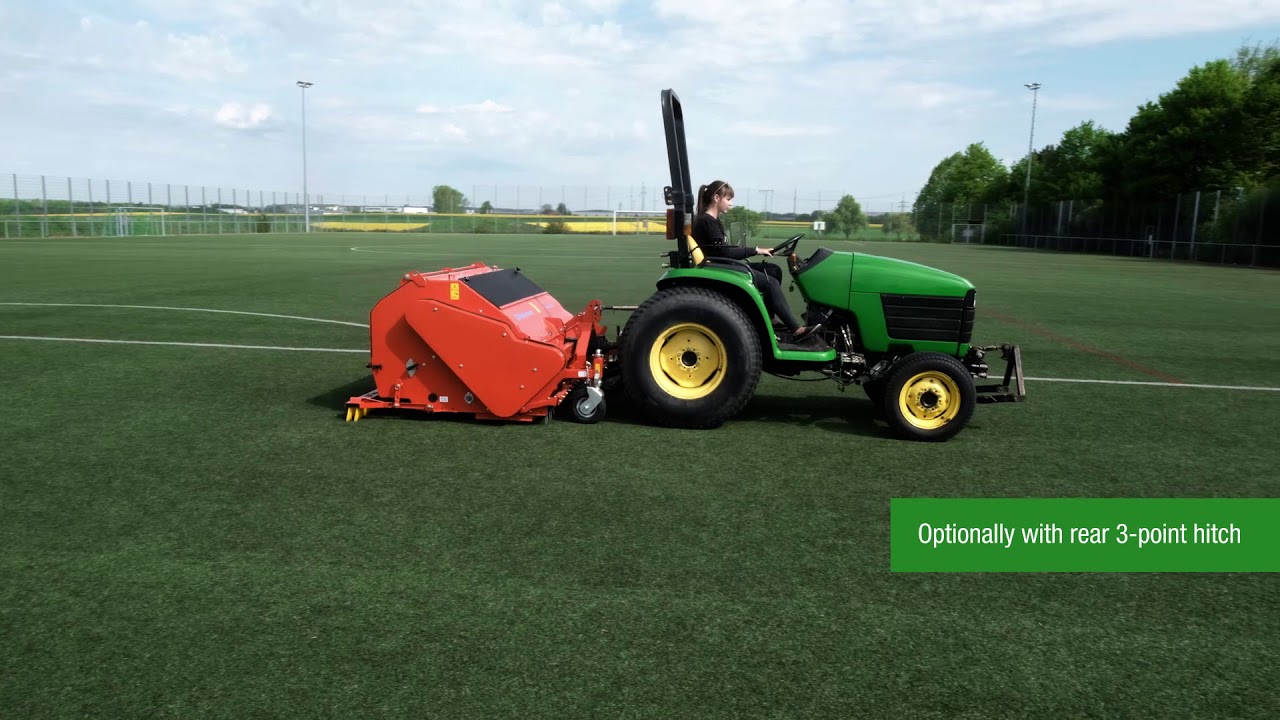 Wiedenmann UK  Intensive maintenance for artificial pitches Terra Rake, Terra Groom, Terra Clean 160