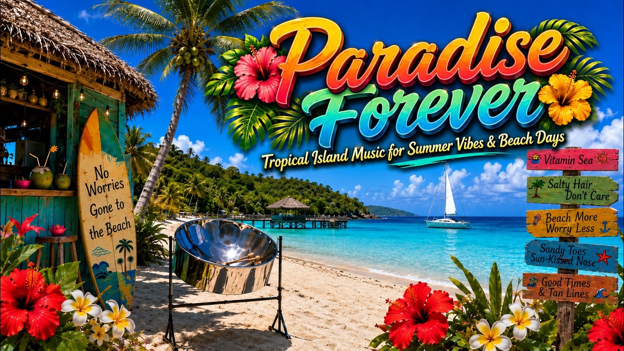 Paradise Forever | Island Music for Summer Vibes & Beach Days | Tropical Relaxation Music