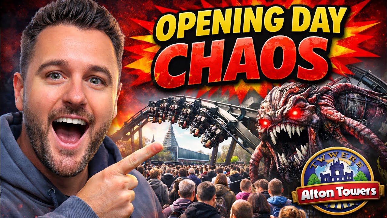 We Survived Alton Towers Opening Day 2026… Was It Worth It?!