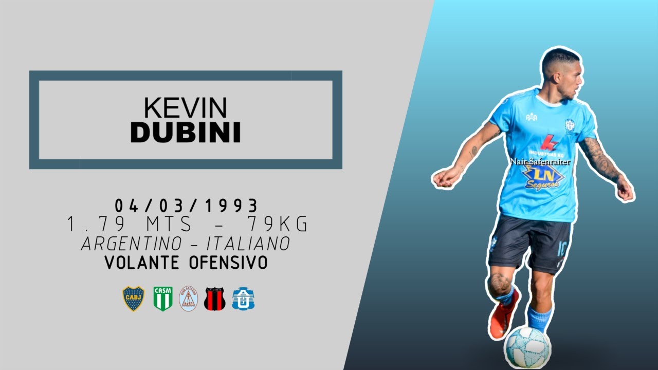 Kevin Dubini - Jugador de fútbol profesional