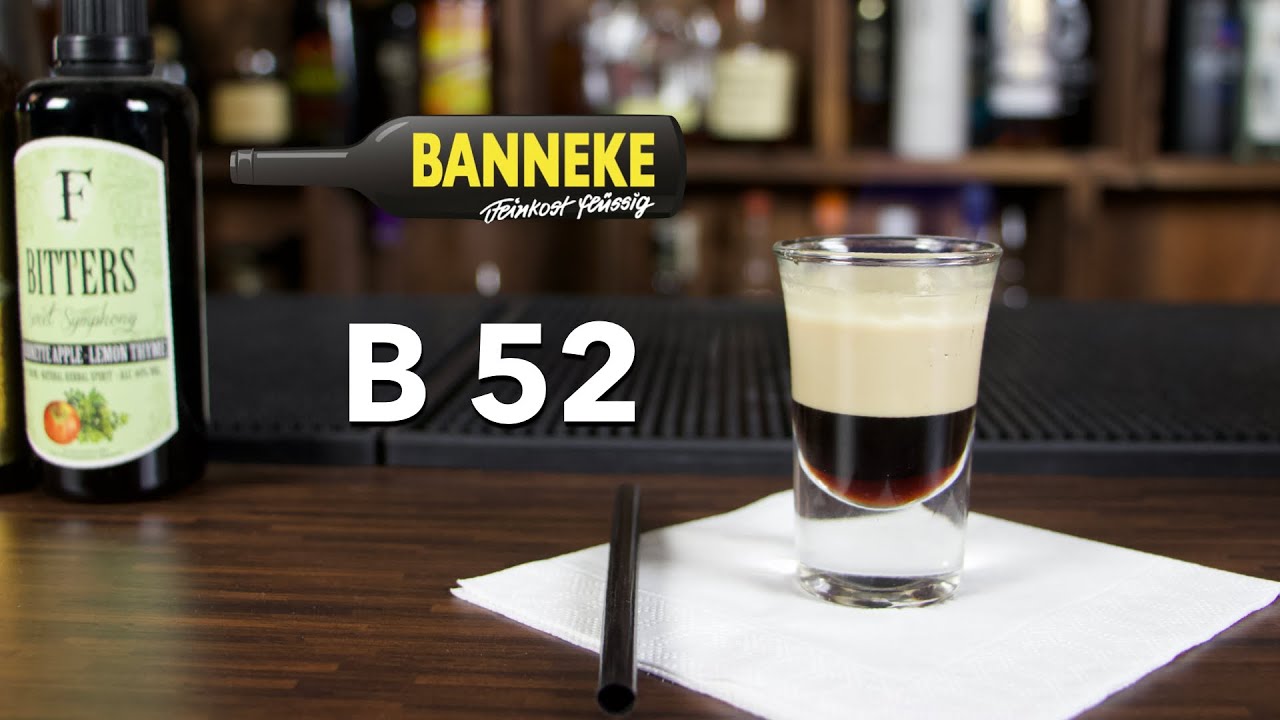 B52 - Shot selber mixen - Schüttelschule by Banneke