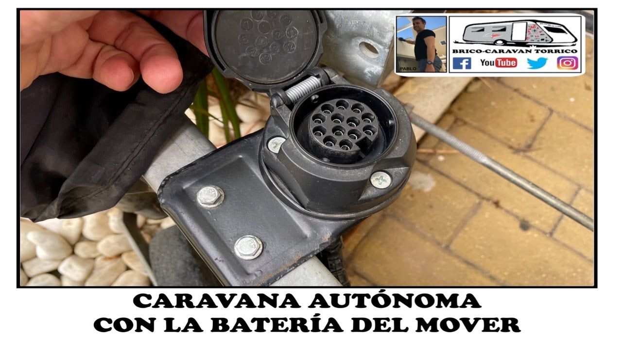 Cómo poner la CARAVANA AUTÓNOMA con la BATERÍA del MOVER - Sun Roller Jazz 490cp