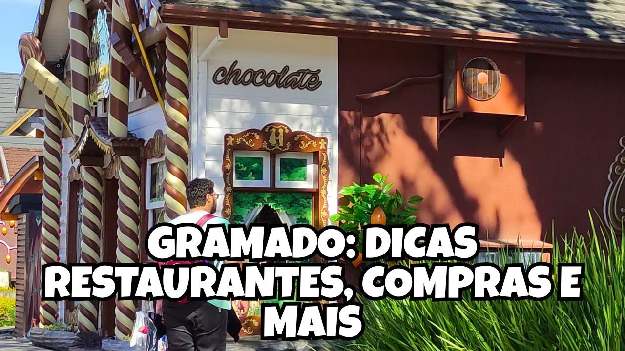 Gramado: Lojas e restaurantes na Rua São Pedro, dicas e mais #gramado