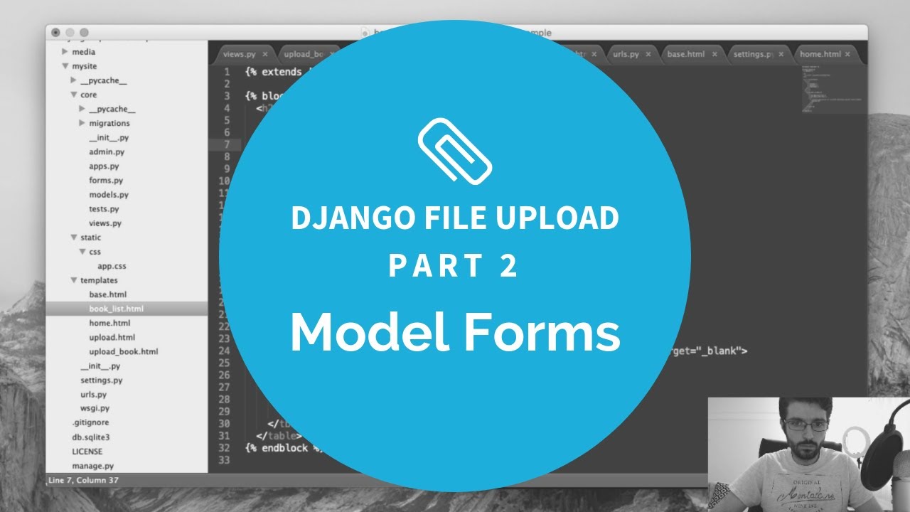 Model Forms - Django File Upload Tutorial - Part 2