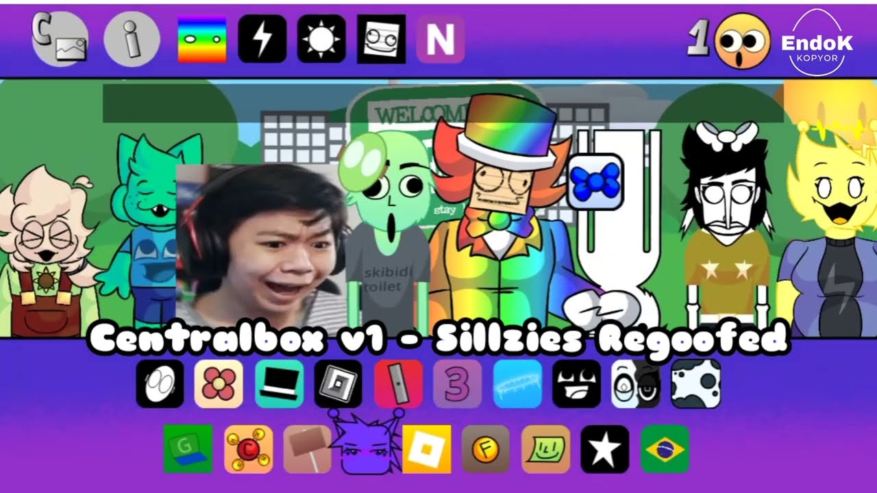 Incredibox itch.io mod : Centralbox v1 - Sillzies Regoofed