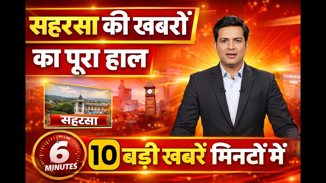 सहरसा में आज क्या हुआ? | TOP 10 बड़ी खबरें | Saharsa Breaking News Today | Chandra Times