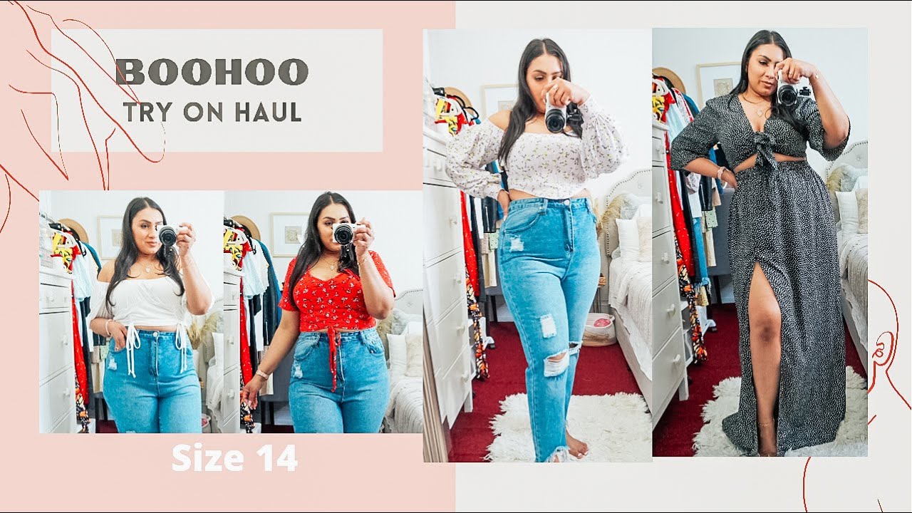 CURVY BOOHOO TRY ON HAUL 2021| SIZE 14 BOOHOO HAUL | PLUS NEW DOSSIER PERFUMES | ARAPANA SADEO