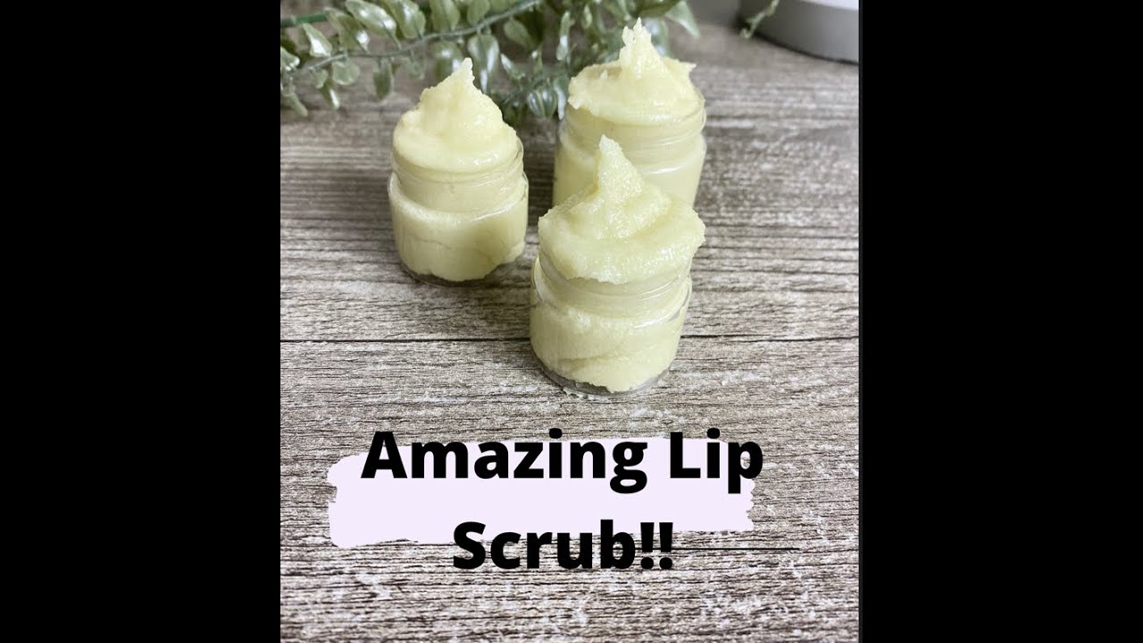 THE BEST LIP SCRUB EVER !!!!!! #DIYLIPSCRUB #DIYSUGARSCRUB