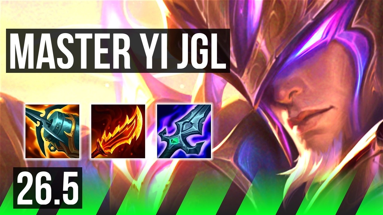 MASTER YI vs ZAAHEN (JGL) | 68K damage | NA Master | 26.5