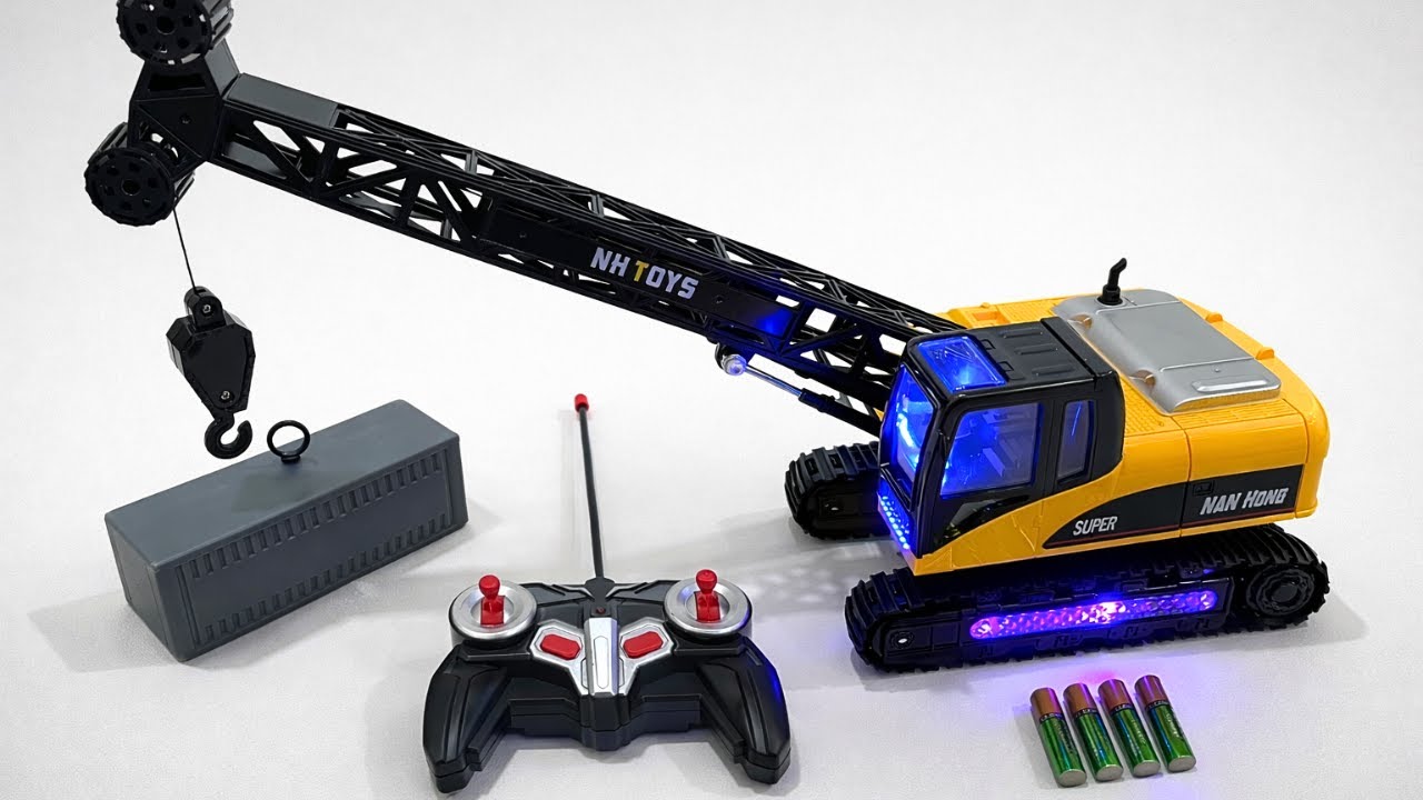 Unboxing RC Construction Vehicles, Police Cars, City Bus & EV Fire Trucks | ASMR Video