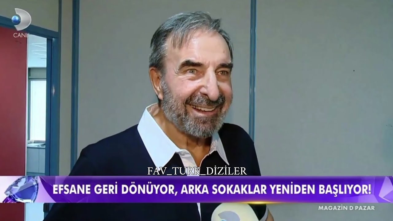 Zafer Engin'in Arka Sokaklar 18.sezonuyla ilgili yeni r&ouml;portajı / مقابلة جديدة مع ظافر ارجين مترجمة