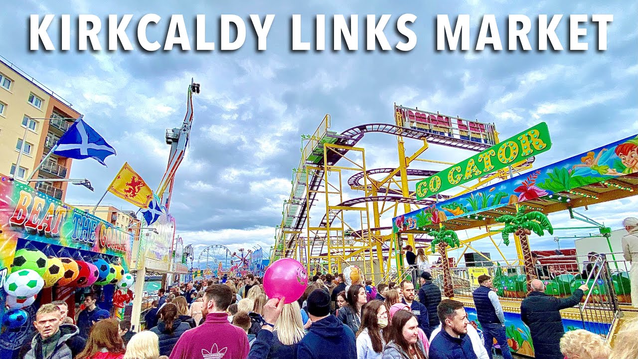 Kirkcaldy Links Market Vlog 16th April 2022