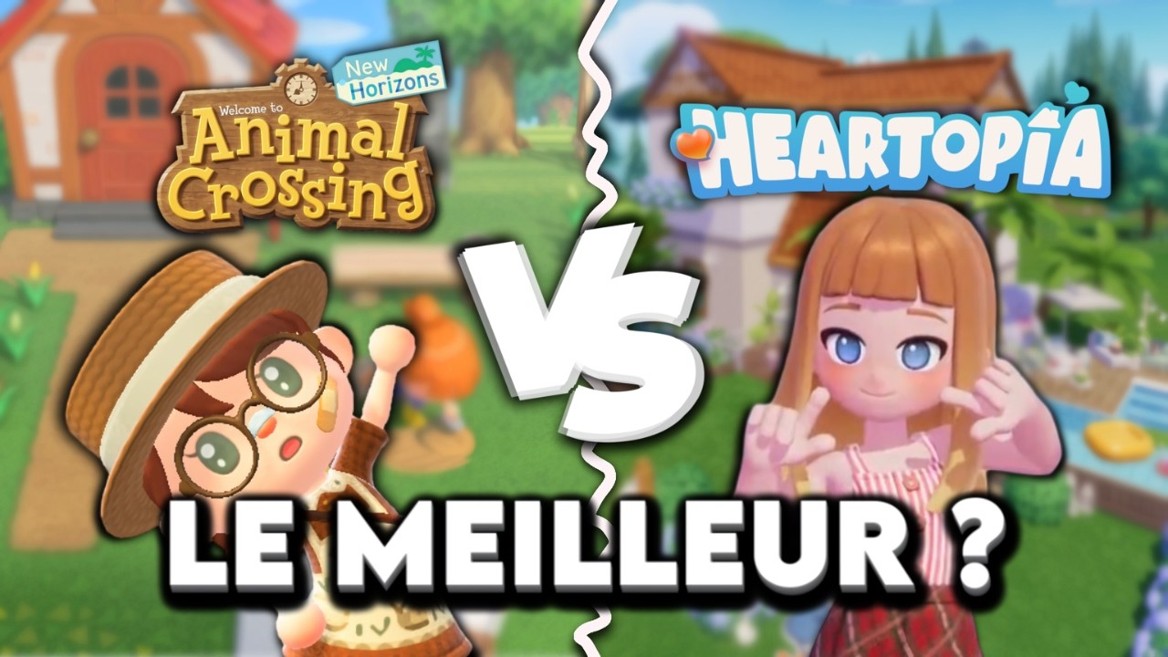 HEARTOPIA peut-il battre ANIMAL CROSSING ?! 🌸🔥