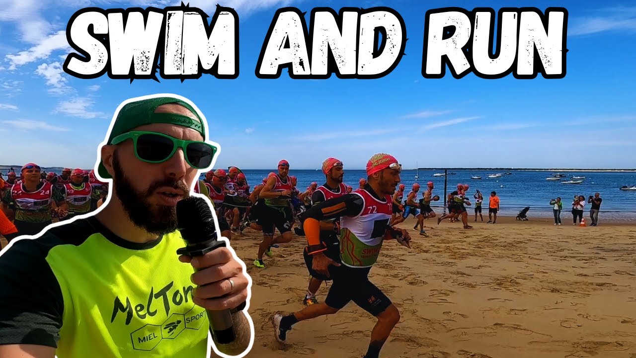 SWIM AND RUN du BASSIN D'ARCACHON (Speaker pour la première fois)