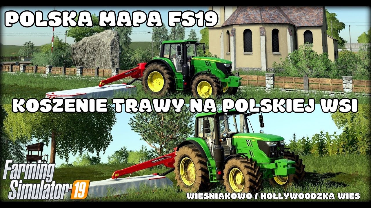 Sianokosy na POLSKIEJ WSI - Farming Simulator 19