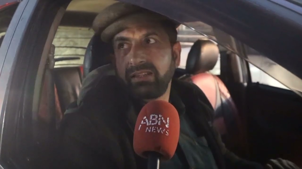گلگت شہر میں ٹریفک جام