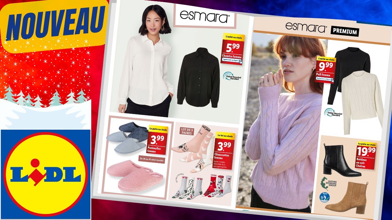 catalogue LIDL NON ALIMENTAIRE du 15 au 21 janvier 2025 💛 Arrivage - FRANCE partie 2