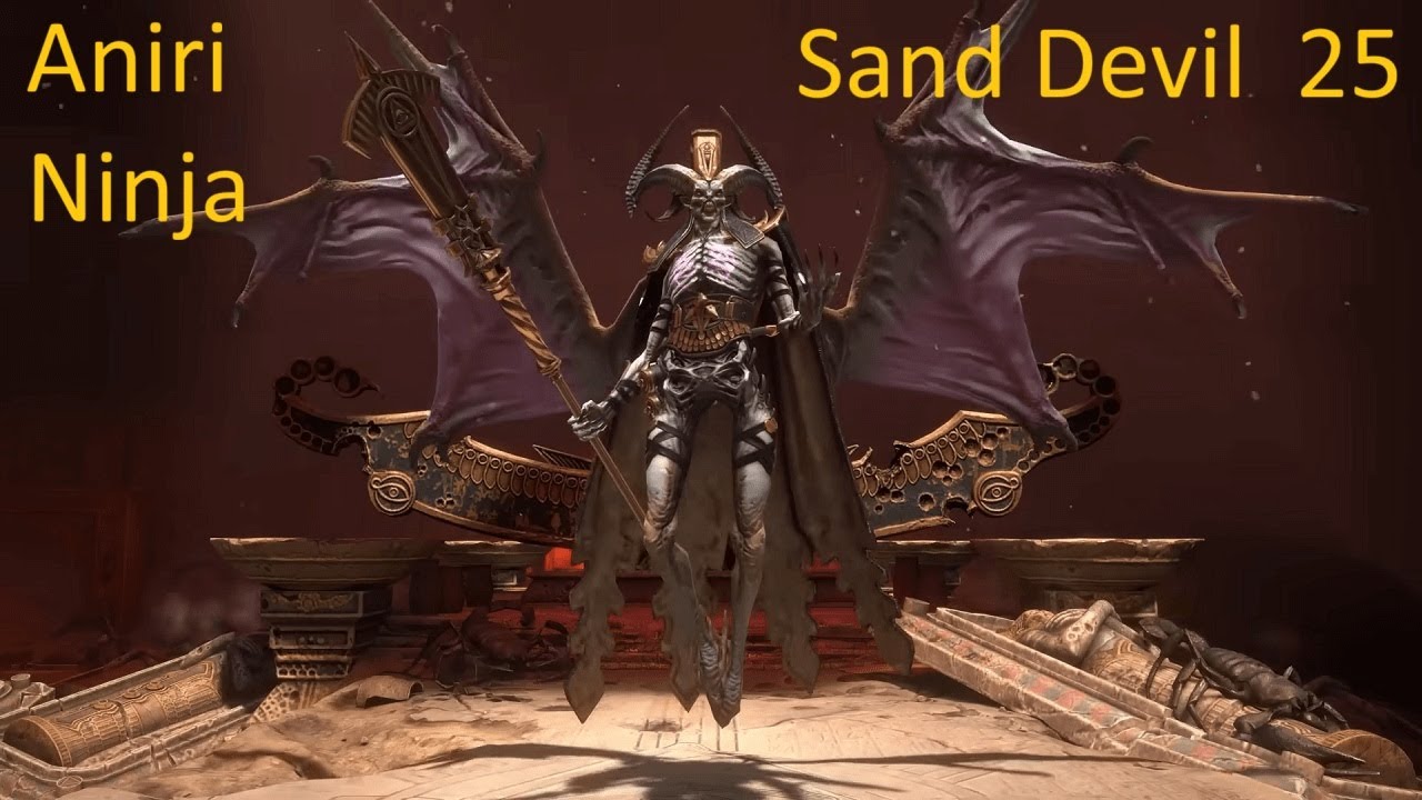 RAID SHADOW LEGENDS - TEAM Aniri Cercadio e Ninja SAND DEVIL FASE 25.