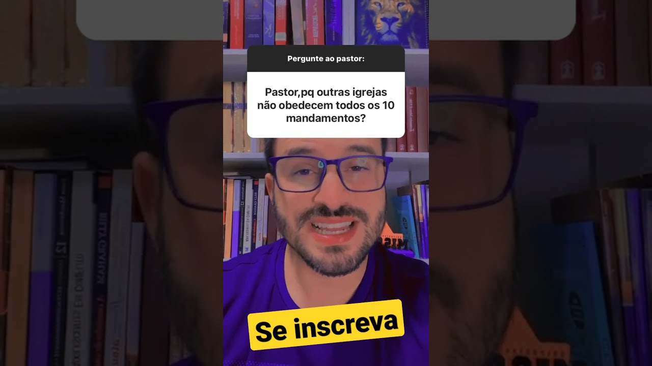 Por que algumas igrejas n&atilde;o guardam os 10 mandamentos?