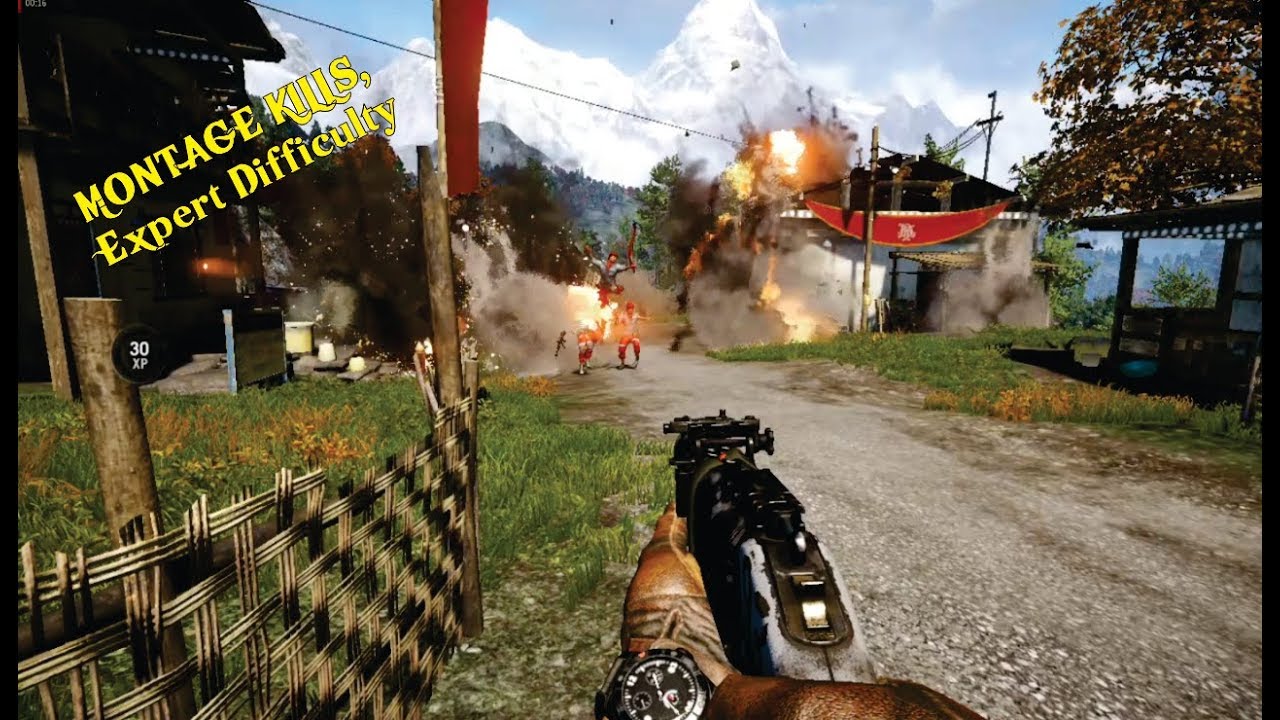 Far Cry 4 - Montage Kills ( Expert Difficulty, 1080p60Fps )