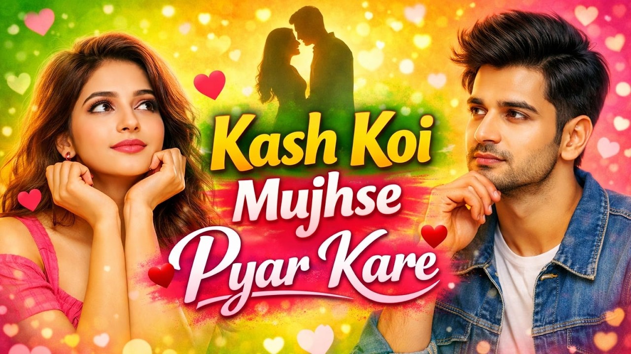 Best Hindi Love Song Gane 💗 Kash Koi Mujhse Pyar Kare  💗2026💗 #90s  #hindisong