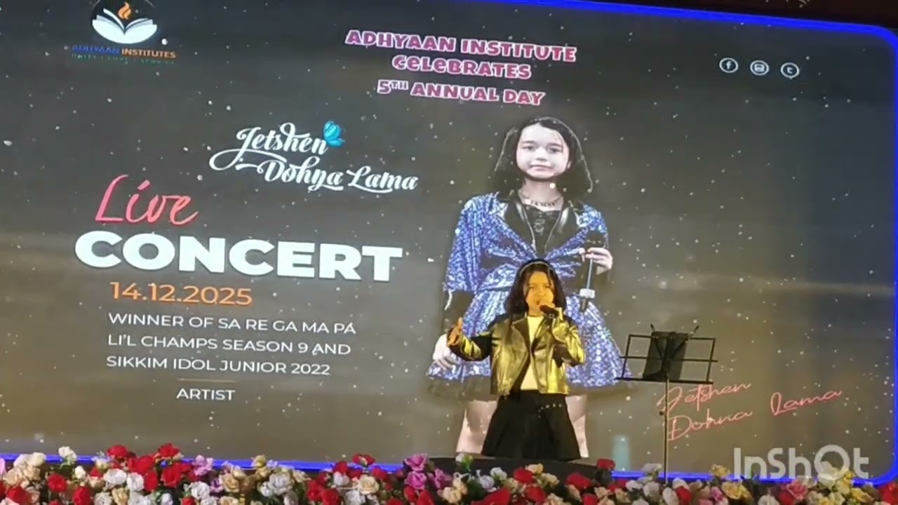 Live performance of Jetshen Dohna Lama.