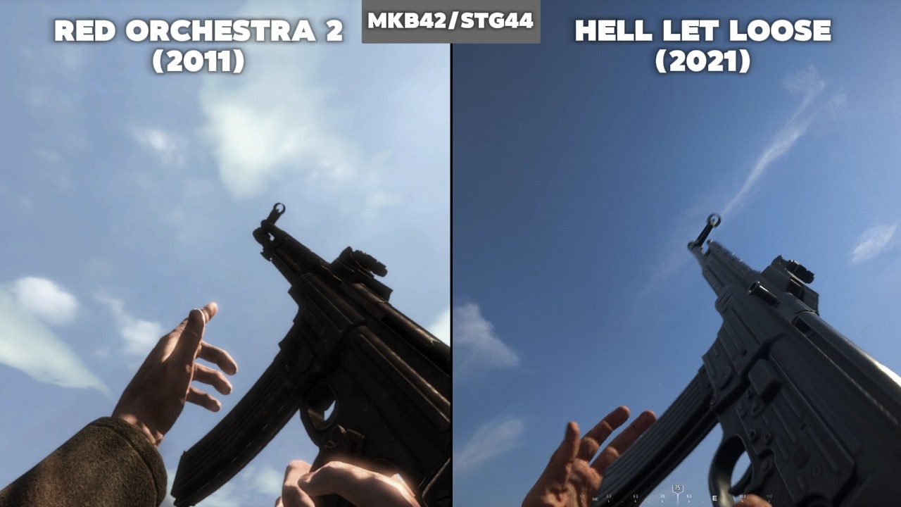 Red Orchestra 2 vs Hell Let Loose – Weapons Comparison