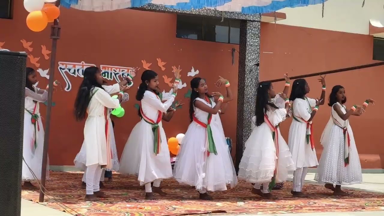 Patriotic (mixed songs) Independence day 🇮🇳 celebration 🎉 at EMRS Chharratangar