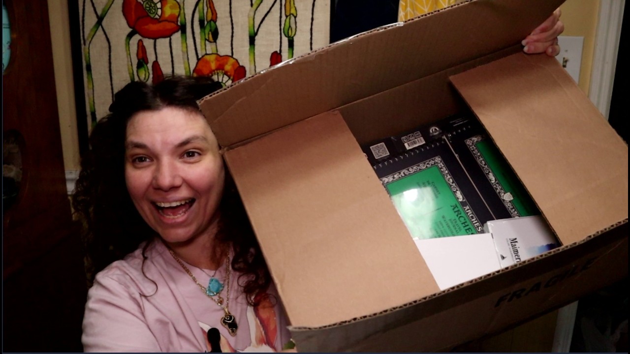 Teriff Panic Buy and Resupply! Massive Blick Art Supply Haul!