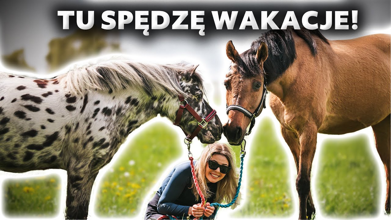 W TEJ STAJNI SPĘDZĘ WAKACJE🐴☀️| DOŁĄCZ DO MNIE! 🩷