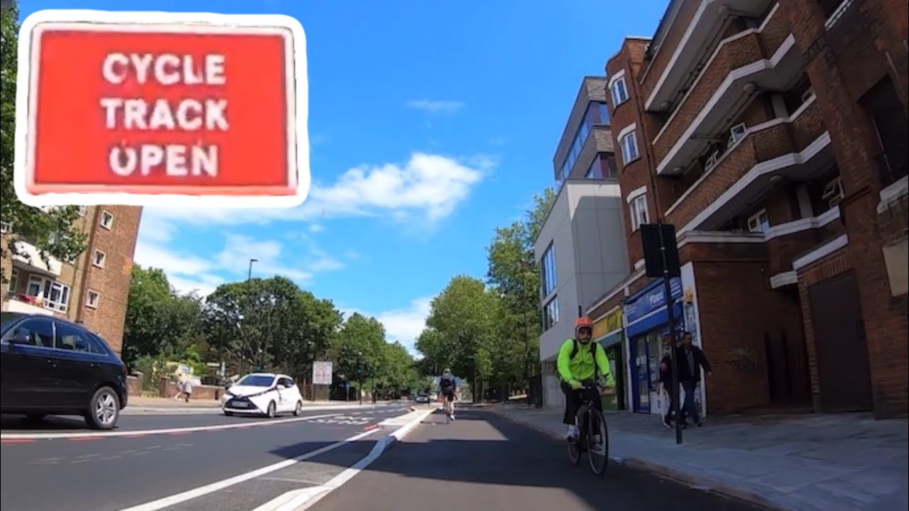 NEW - Riding the Jamaica Road Cycle Path - FIRST SECTION TO OPEN (2020)