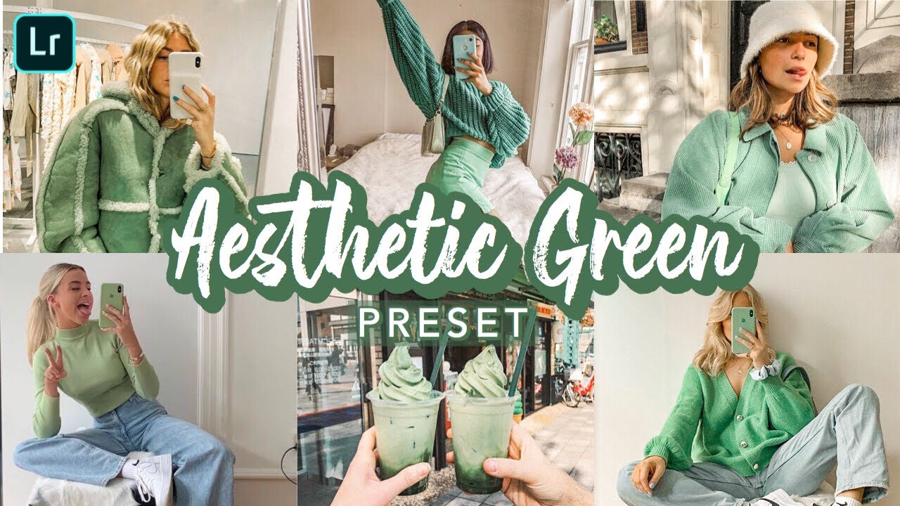 Aesthetic Green Preset | Lightroom Mobile Preset Tutorials Free DNG | Lightroom Preset