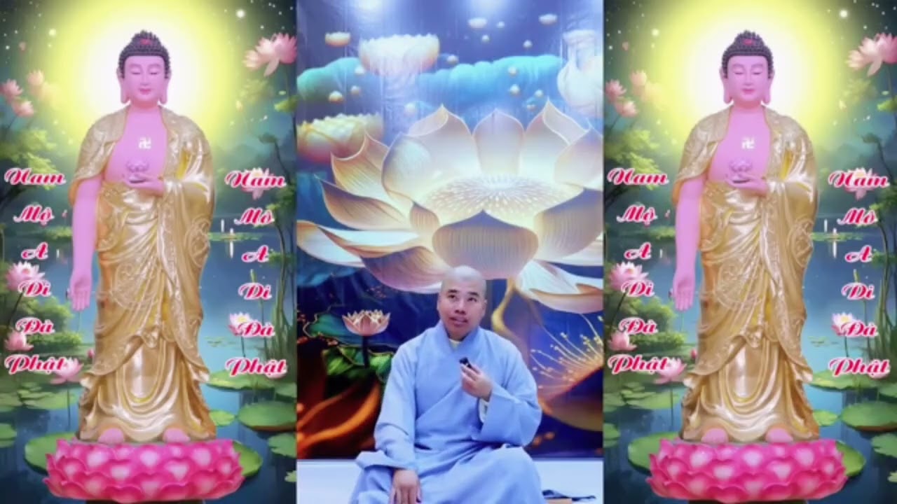 Cư sĩ Hiền Đức chia sẻ cùng phật tử trên đạo tràng không trung #cusihienduc #niemphat 
