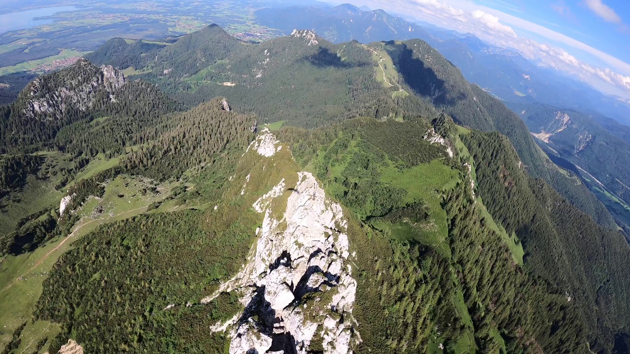 Hike & Fly - Kampenwand - 4K - 04.07.2020
