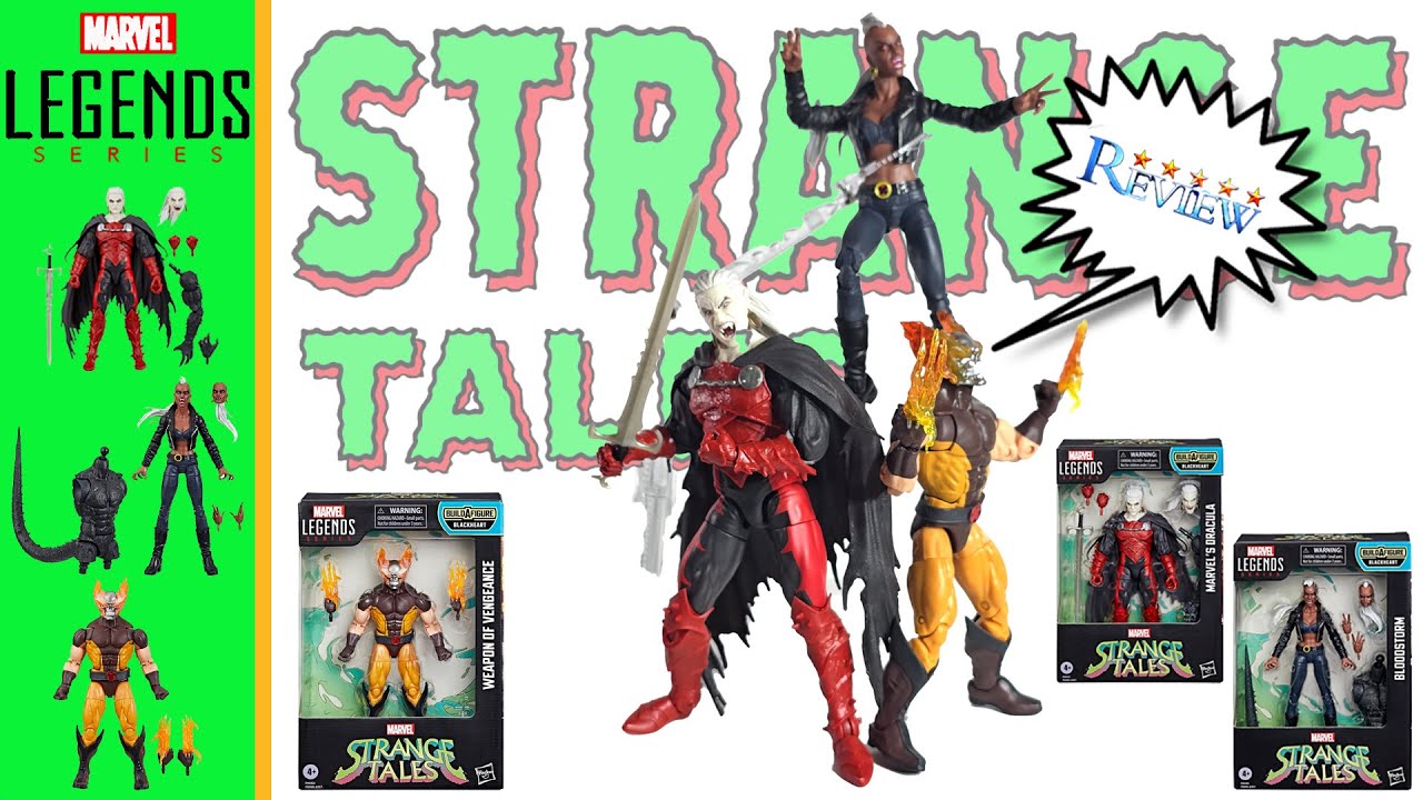 Marvel Legends Blackheart BAF Wave Strange Tales Blood Storm Dracula Wolverine Weapon of Vengeance