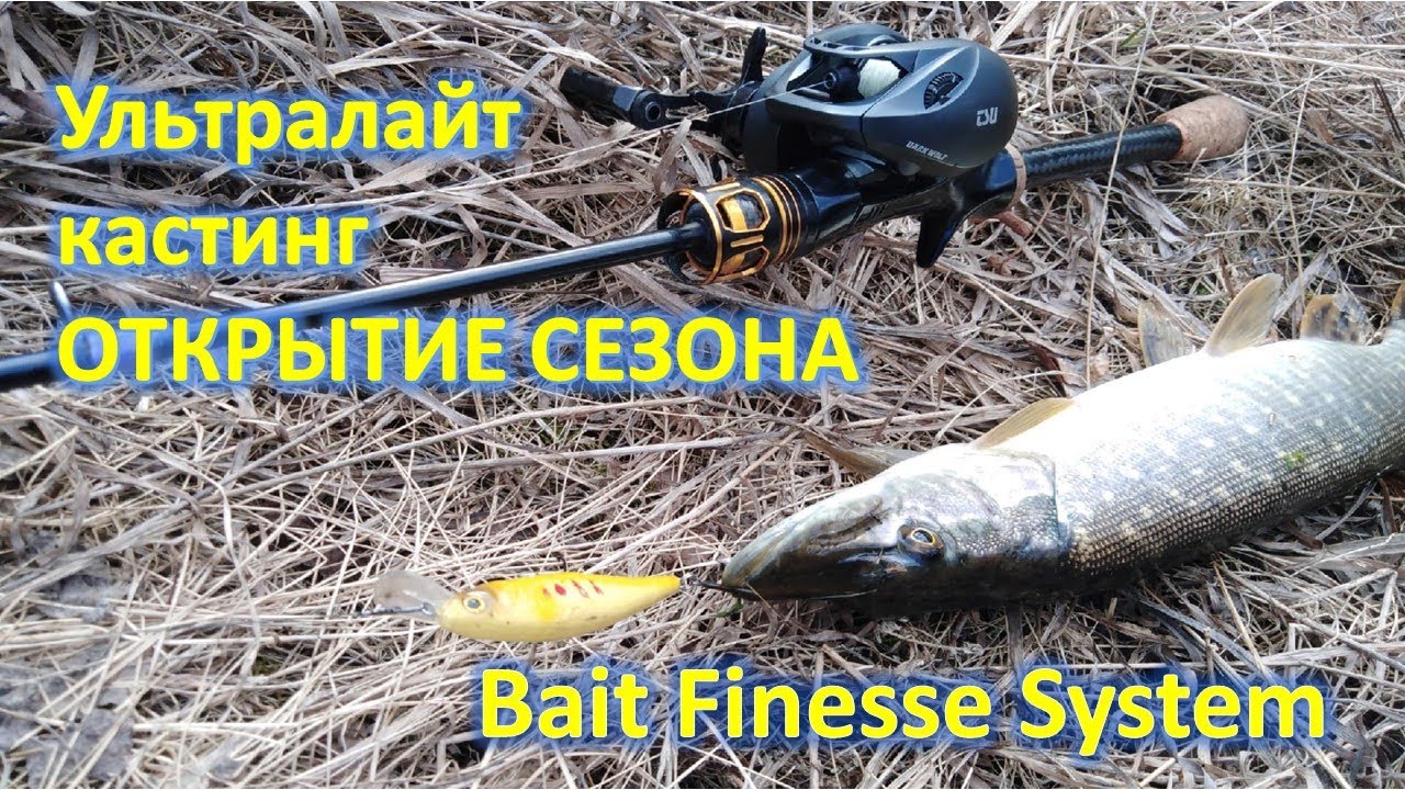 УЛЬТРАЛАЙТ КАСТИНГ.  ОТКРЫТИЕ. (bfs fishing)