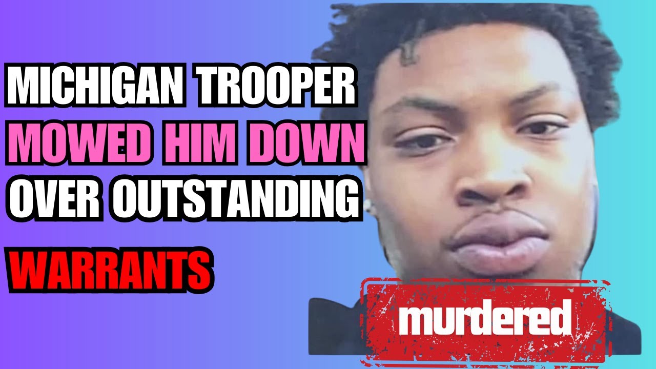 MICHIGAN STATE POLICE MURDER FLEEING SUSPECT