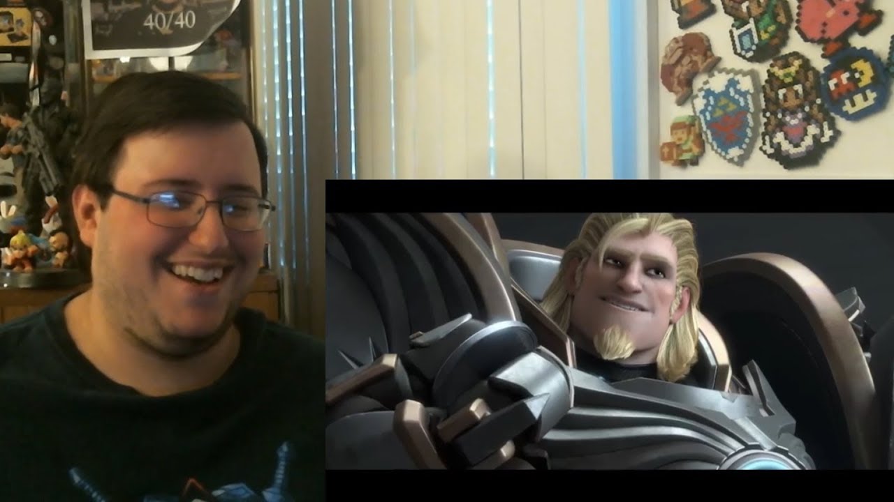 Gors Overwatch Animated Short “Honor and Glory” Reaction #MyBoyReinhardt