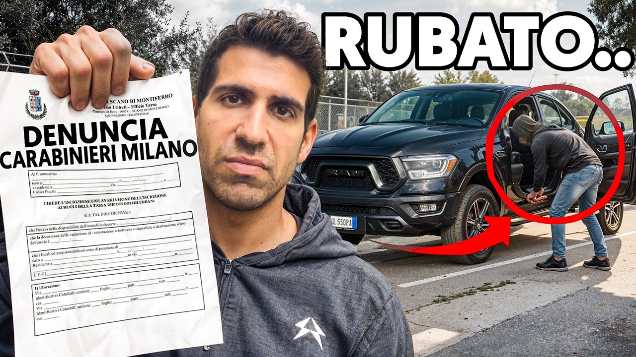 MI HANNO RUBATO IL PICK UP