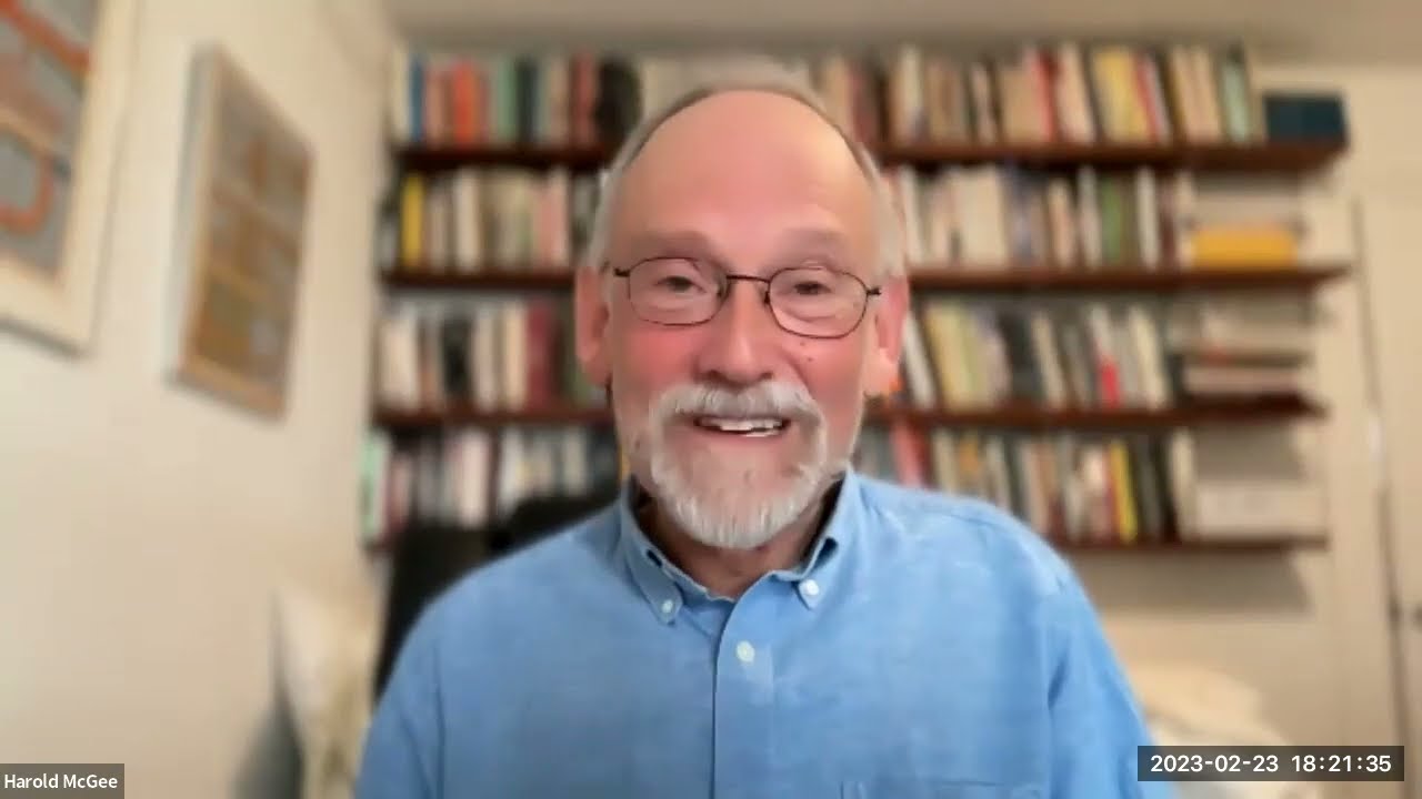 Harold McGee discusses 