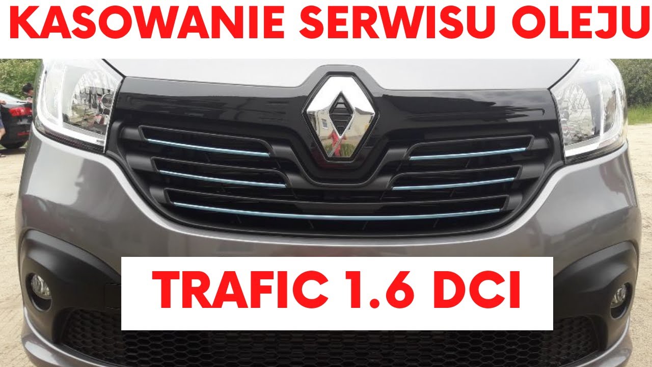 Renault Trafic Jak wykasować inspekcję?